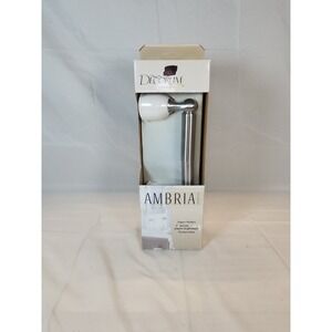 Decorum Ambria Collection Satin And Nickle Ivory Toilet Paper Holder New‎ In Box
